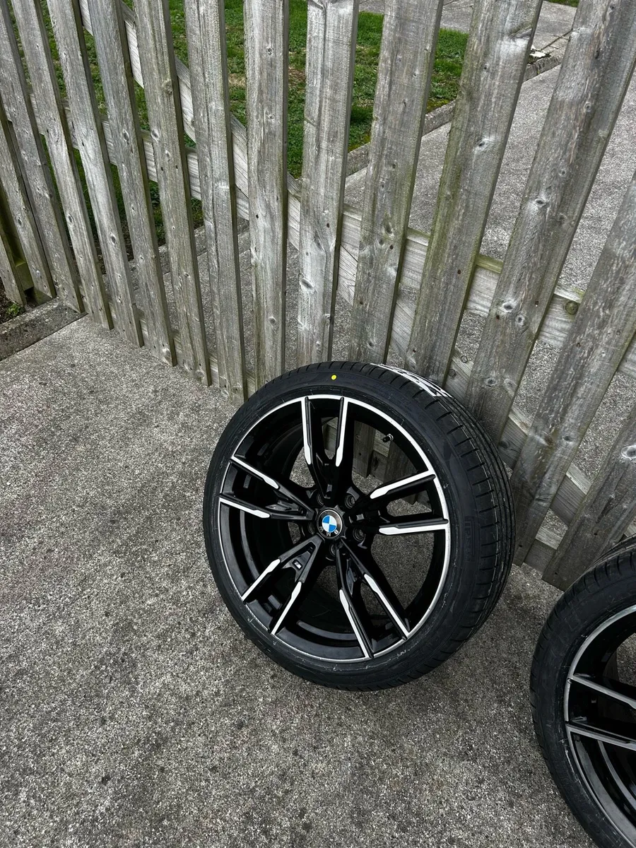 BMW 19” alloys with tyres - Image 2