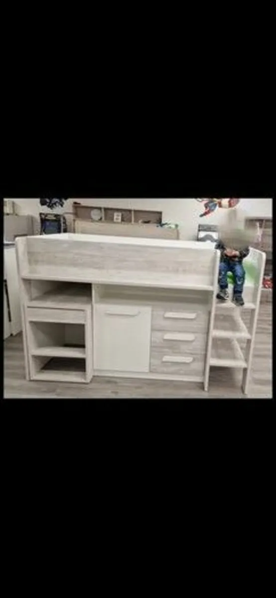 kids mid sleeper bed
