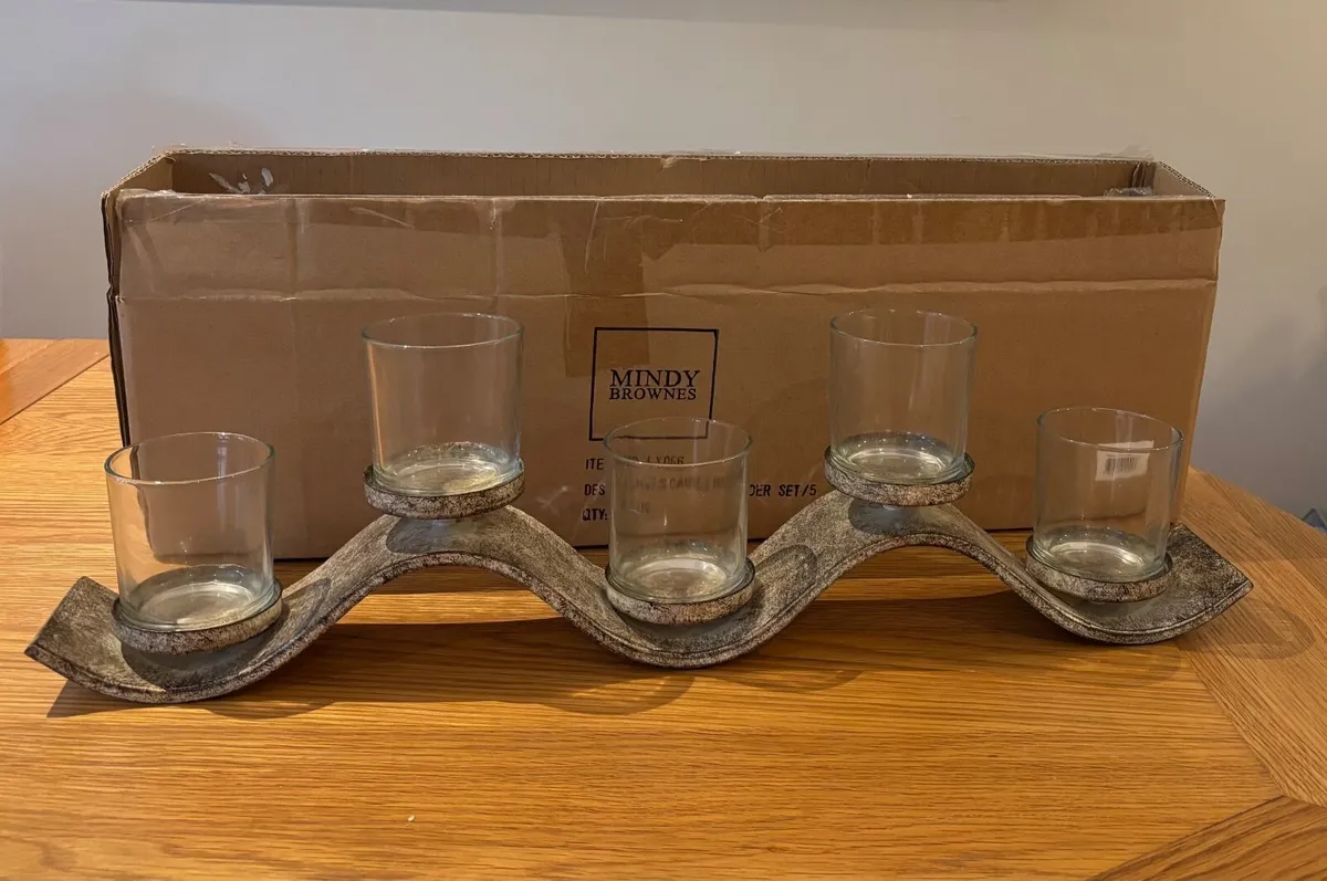 Mindy Brownes Candle Holder NEW - Image 1