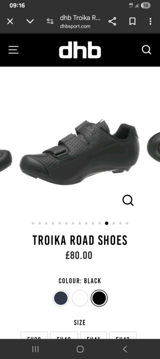 DHB Troika Road cycling Shoes 48 new - Image 4