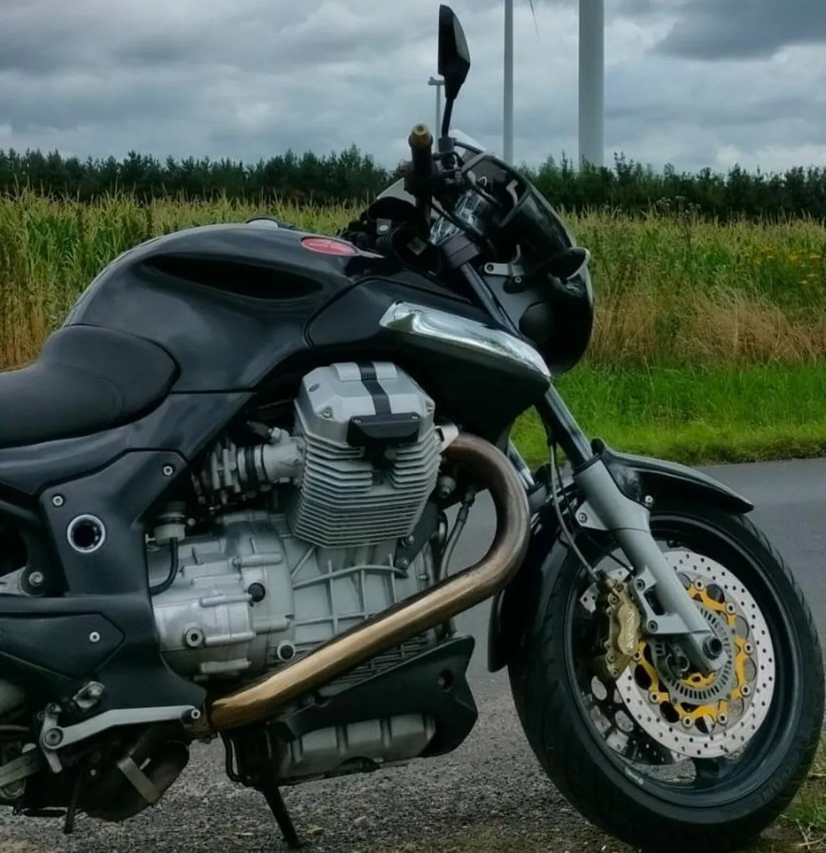 Moto Guzzi 1200 Sport 2V (4V) Black with ABS - Image 1