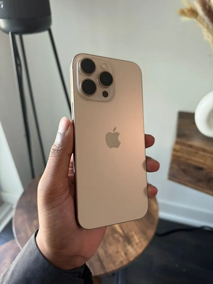 Apple Iphone 16 Pro Max Desert Titanium - Image 1