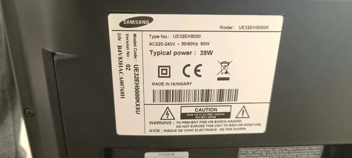 Samsung 32 inch Full HD TV - Image 4