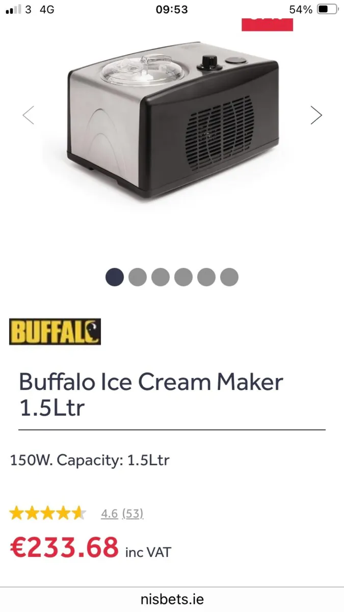 Buffalo ice cream maker - Image 2