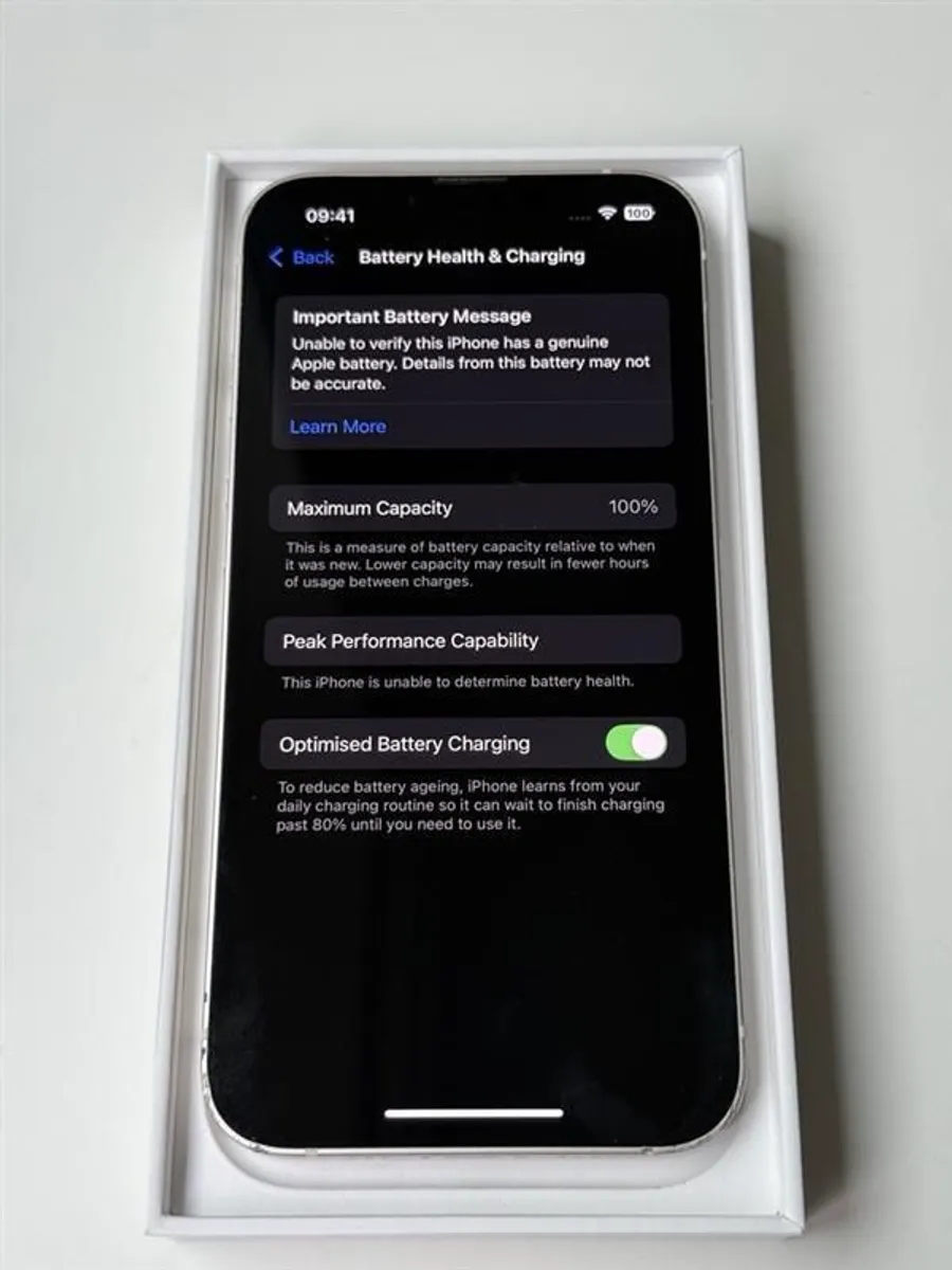 iPhone 13 256GB White (Excellent Condition) - Image 3