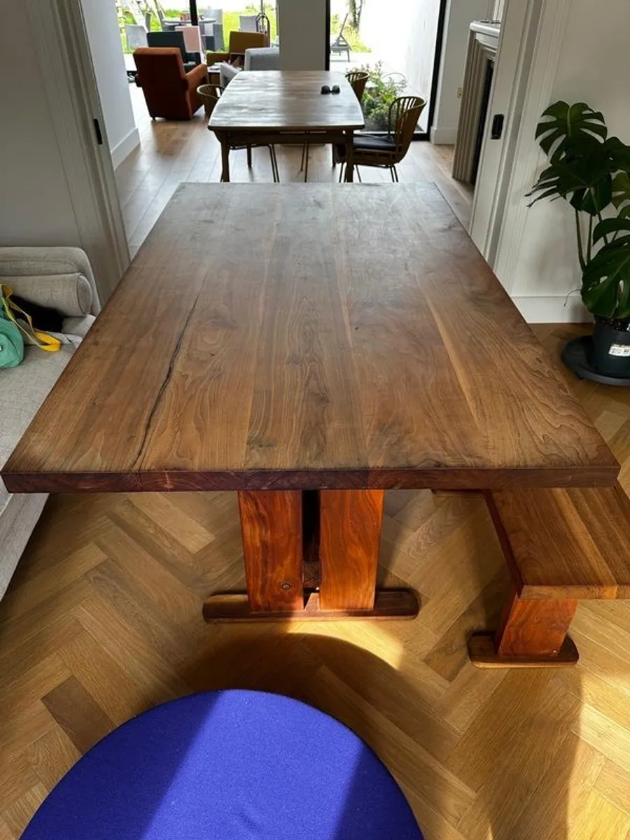 Dining Table and Bench - Image 4