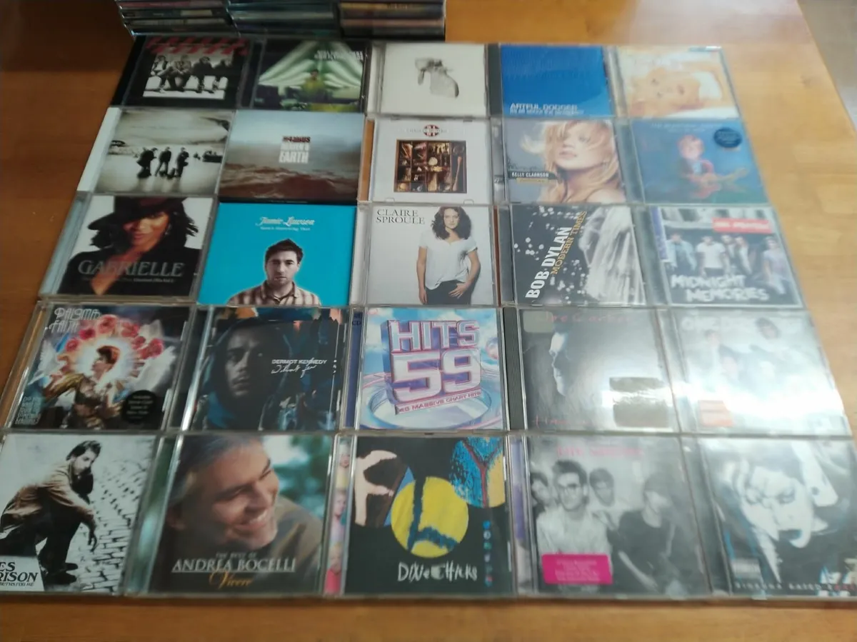 225 Music CDs + free CD singles - Image 4