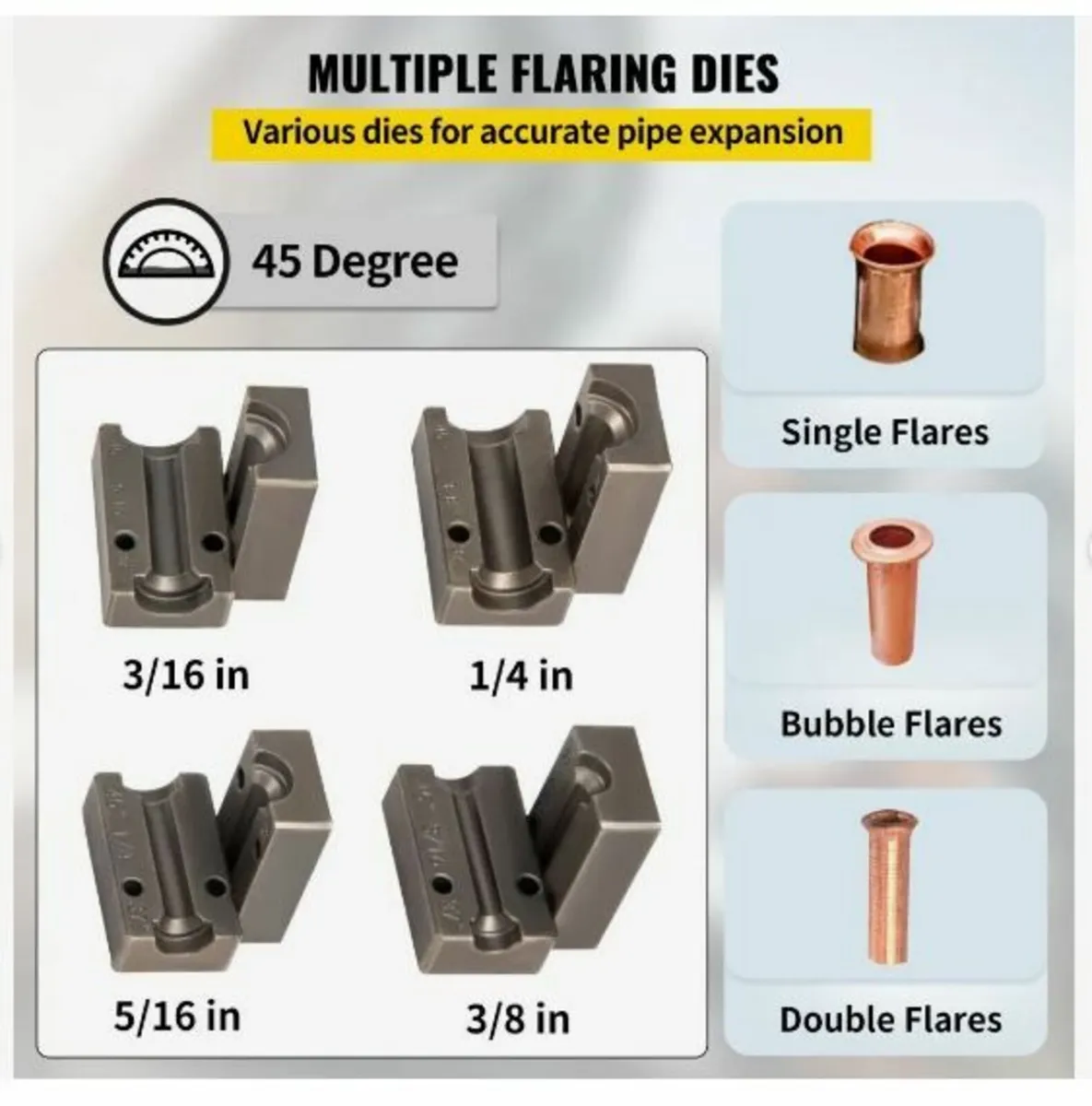 Brake Line Flaring Tool, 45 Degree Single - Image 3