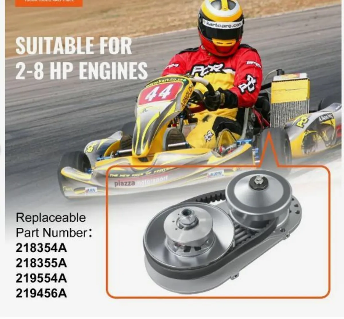 2000 RPM Drive Clutch Durable Clutch - Image 2