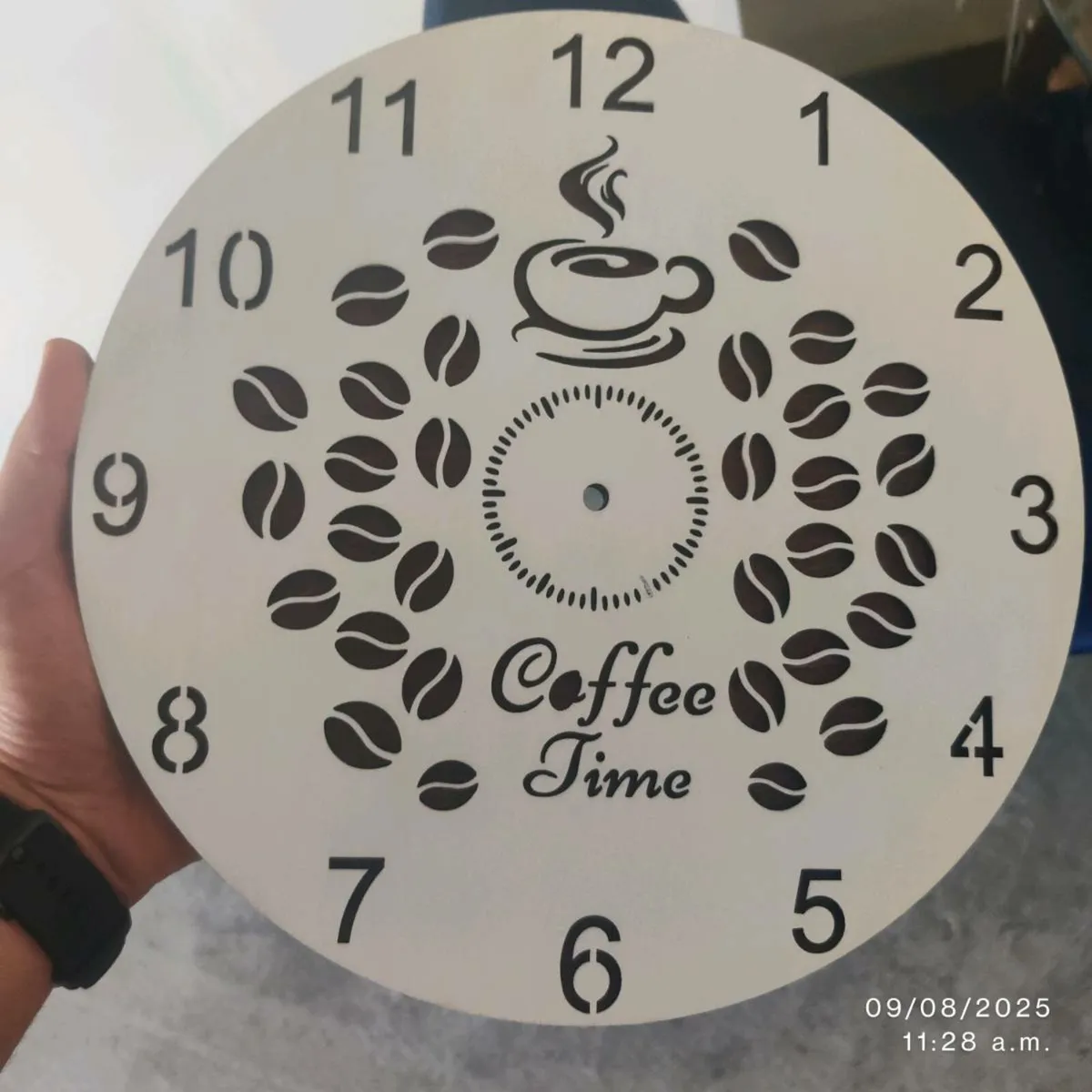 Coffee time wall clock - Image 1