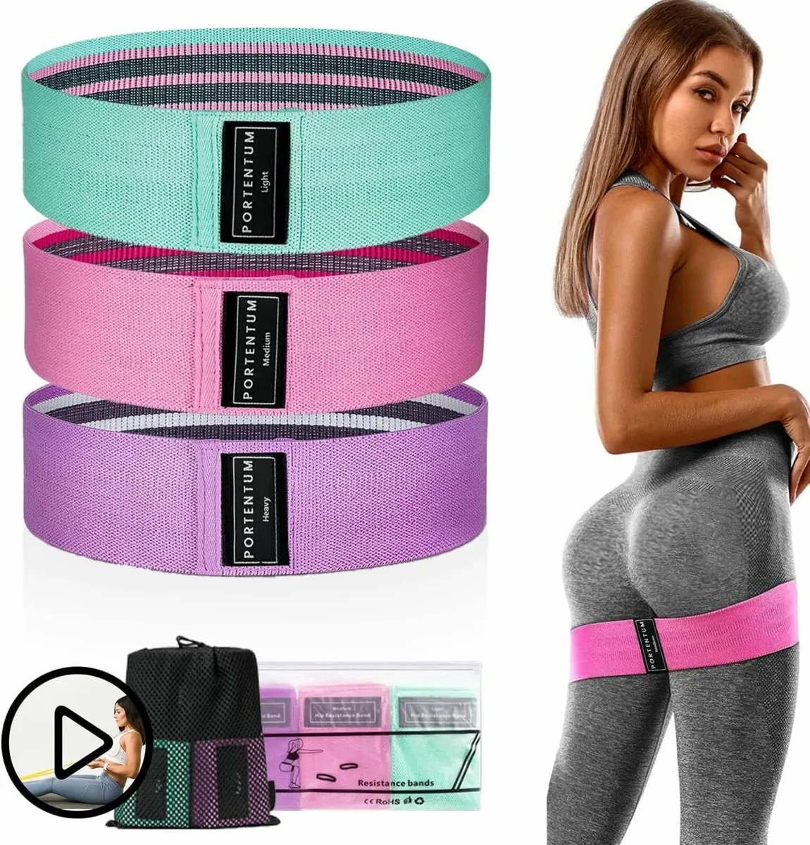 Elastic Band for Strength Training