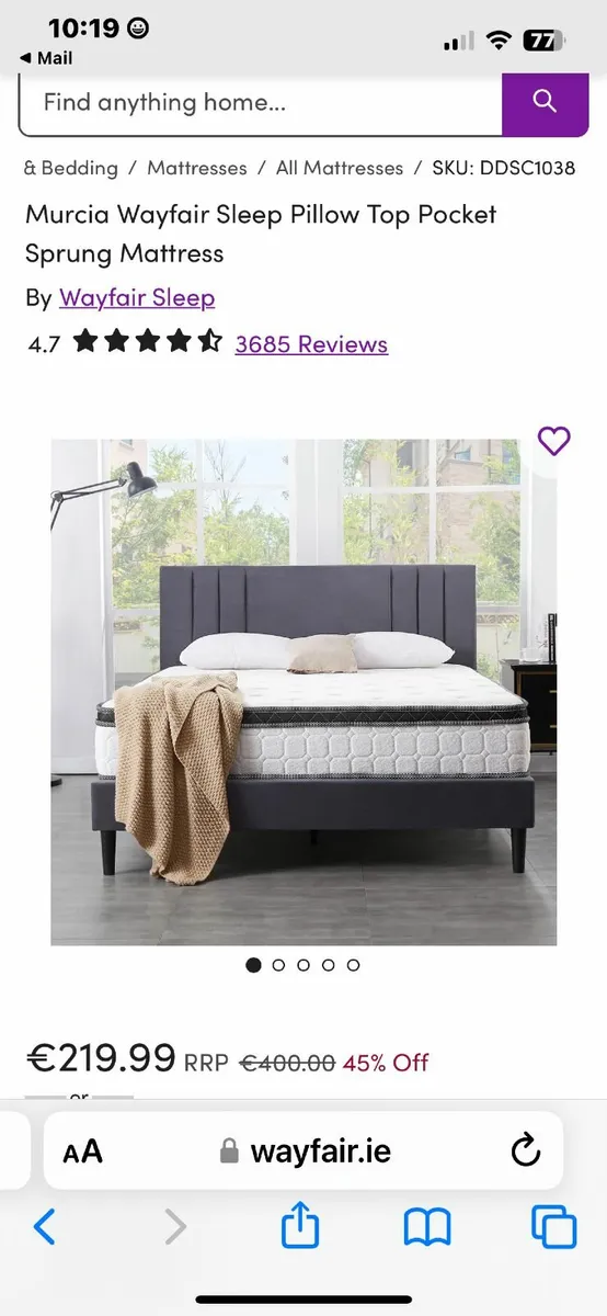 Double Mattress (brand new!) - Image 4