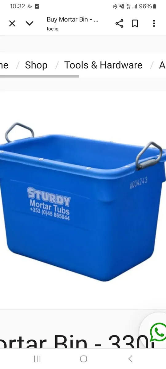 Mortar bins