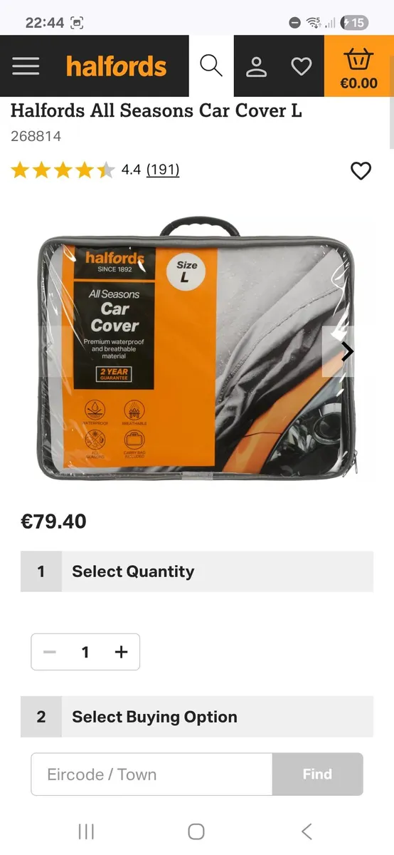 Large Car Cover - Image 2
