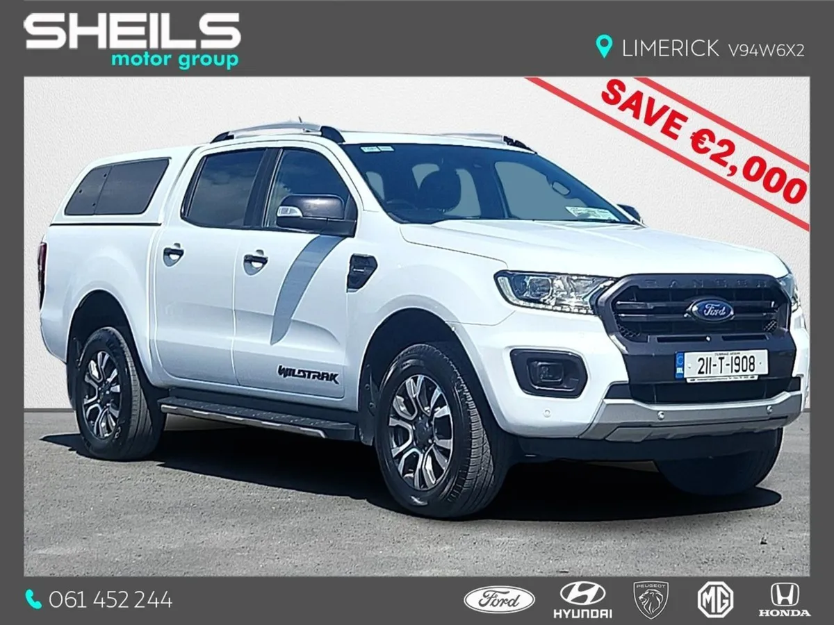 Ford Ranger Ranger Dcab Wildtrak 2.0 EX VAT - Image 1