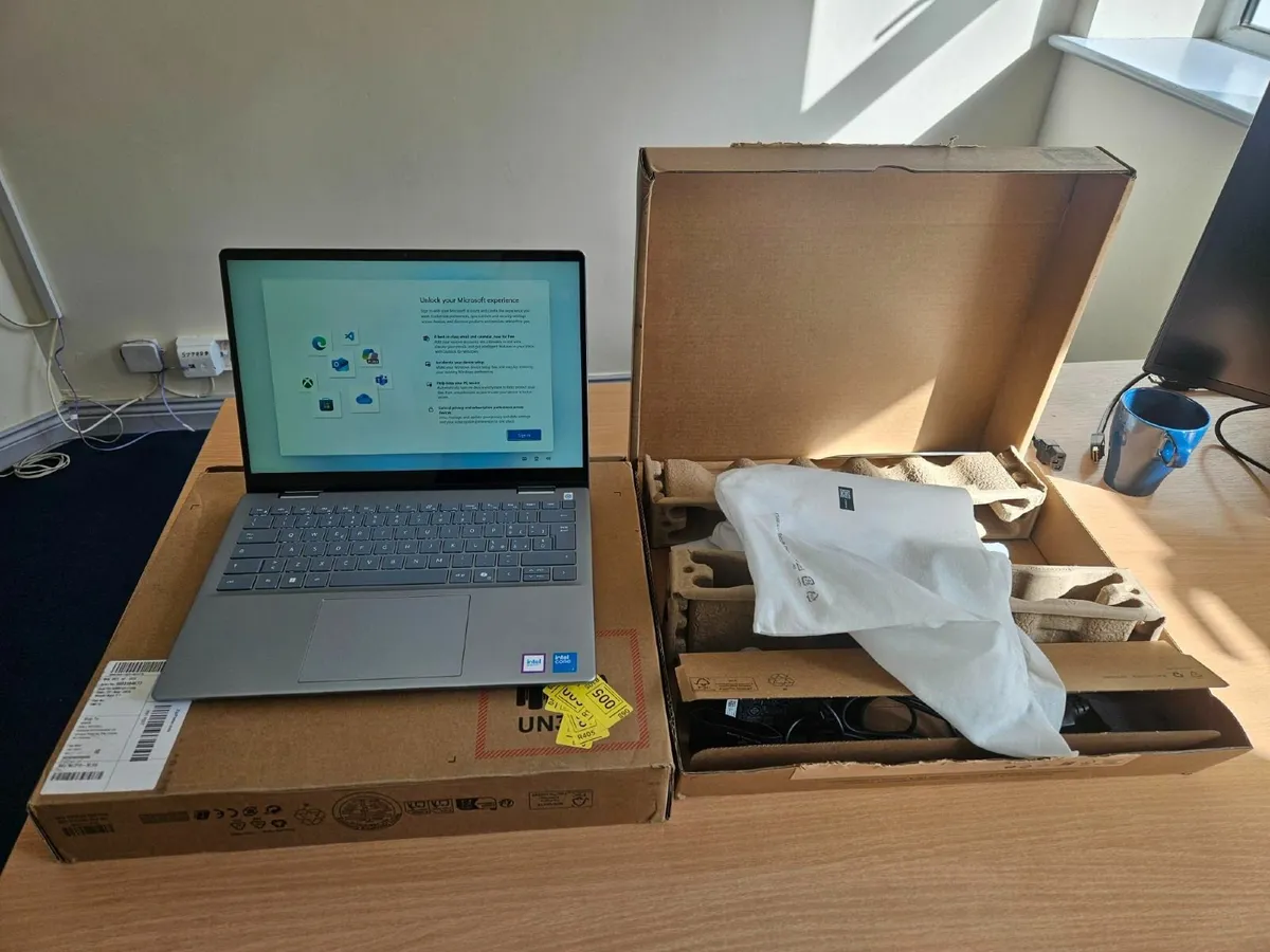 New Dell Inspiron 2 in 1 Laptop - Italian Keyboard - Image 1