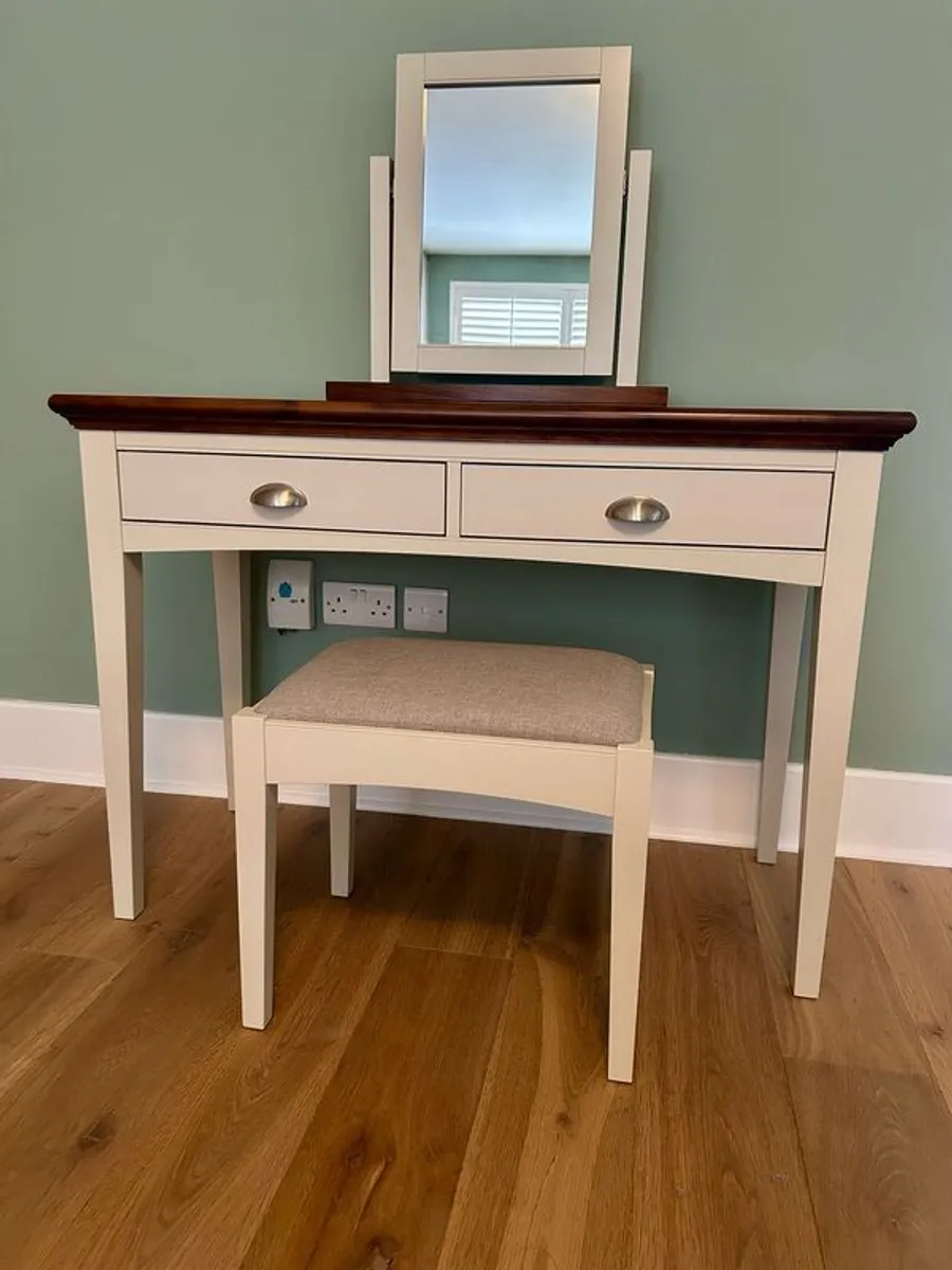 Console Table with Mirror - Image 1