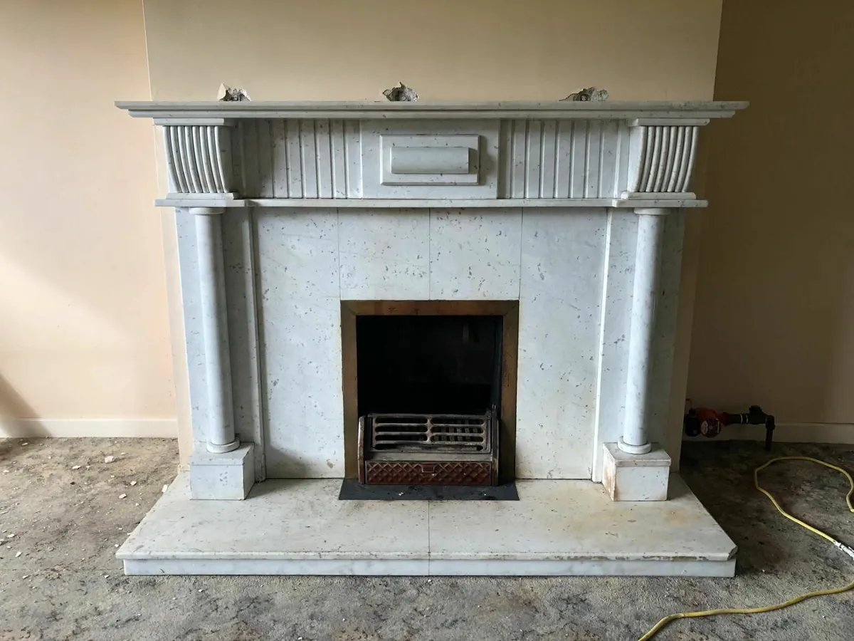 Marble Fireplace