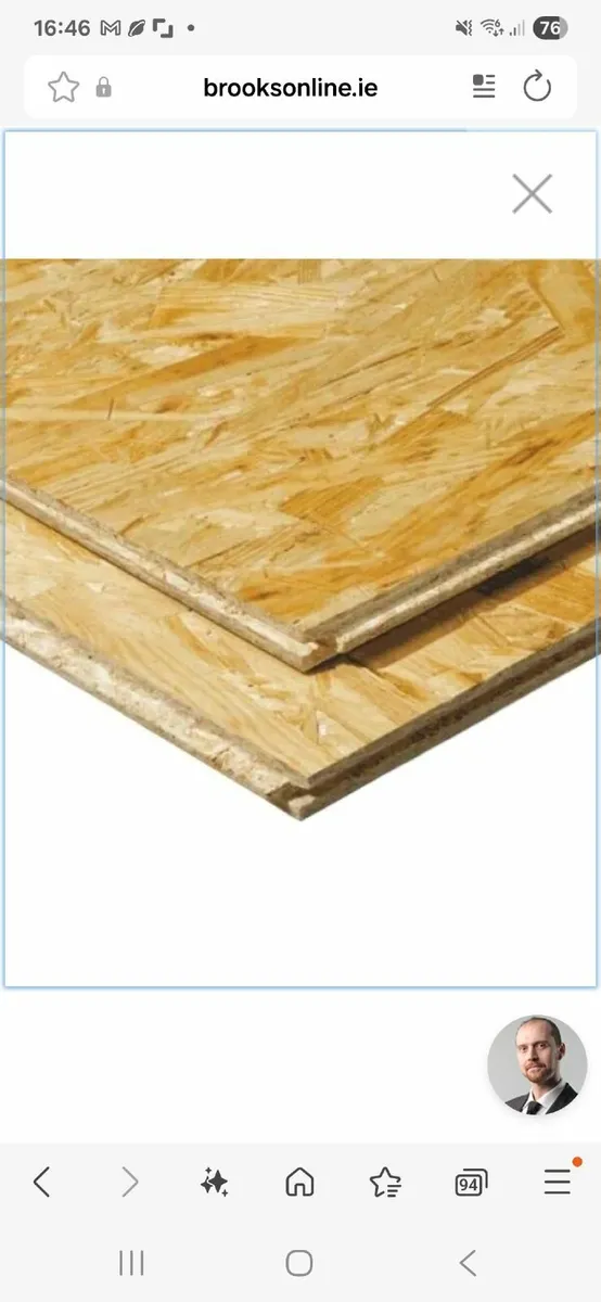 OSB Board and 4x2 Timber - Image 1