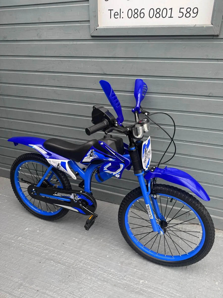 Free Delivery - 20 inch dirt bikes with real noise - Image 1