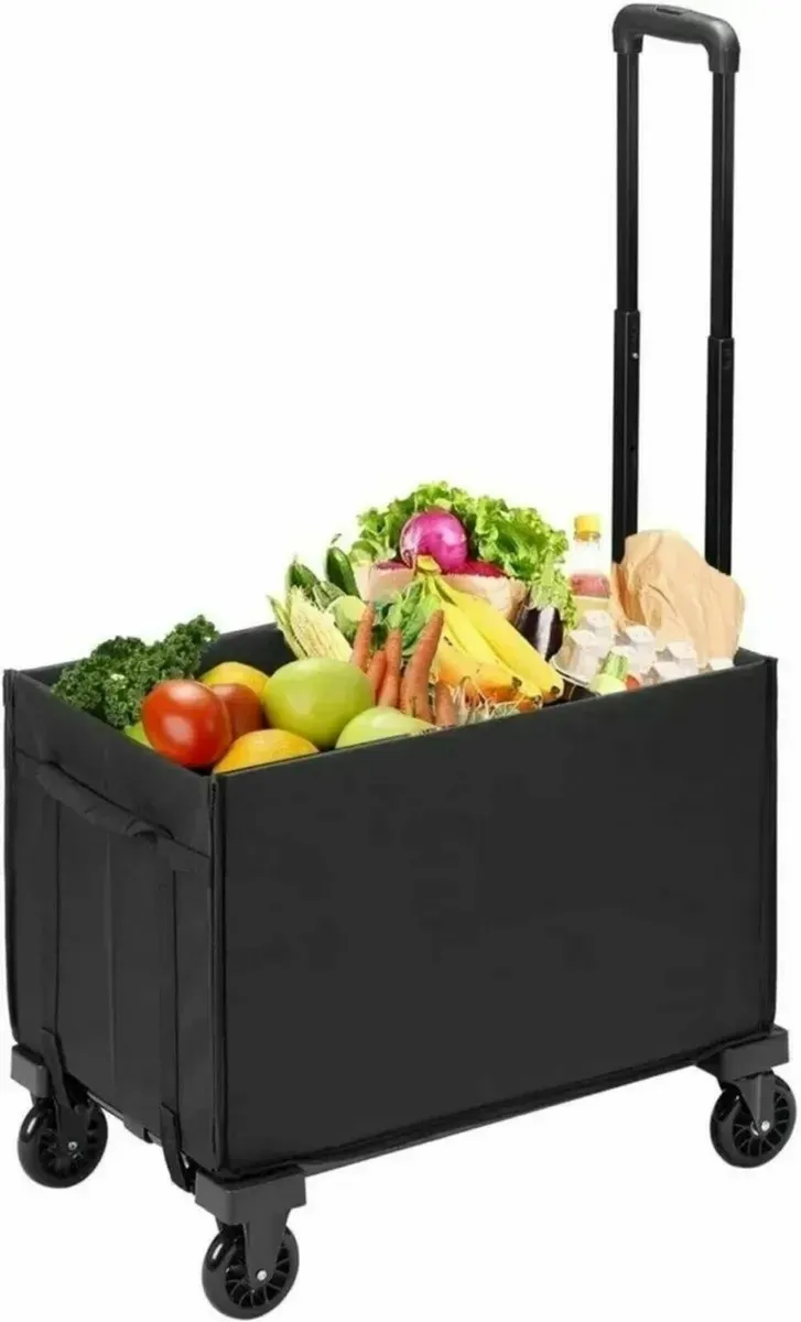 Hand Truck Shopping Trolley with Heavy Duty Bag - Image 2
