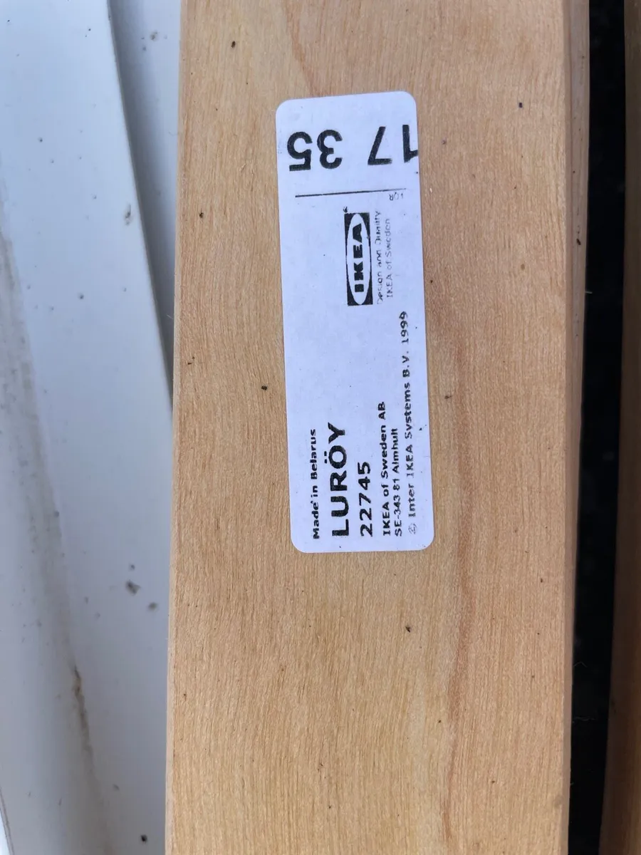 White Ikea kids bed frame - Image 3