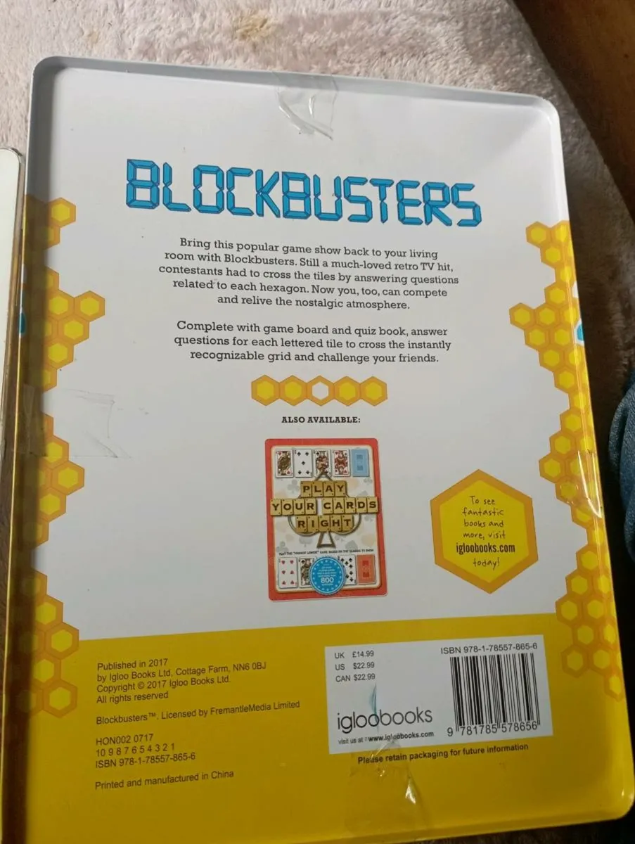 BLOCKBUSTER RETRO STEEL TIN CLSSIC TV SHOW - Image 2