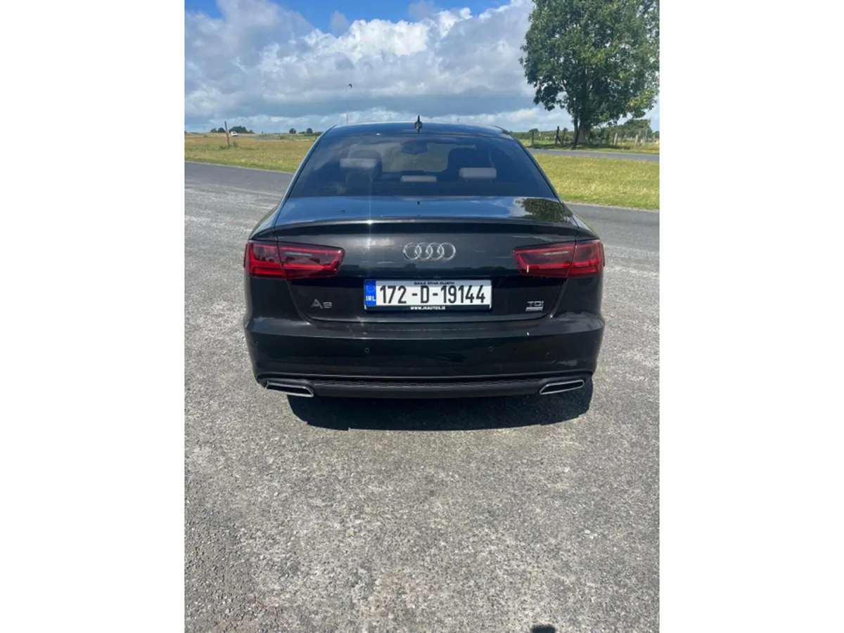 Audi A6 S-LINE 2.0 TDI 190 S-TRONIC 4DR AUTO BLACK - Image 4