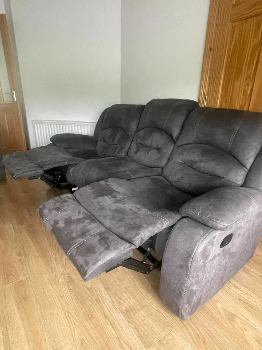3 and 1 Piece Reclining Sofa - Image 1