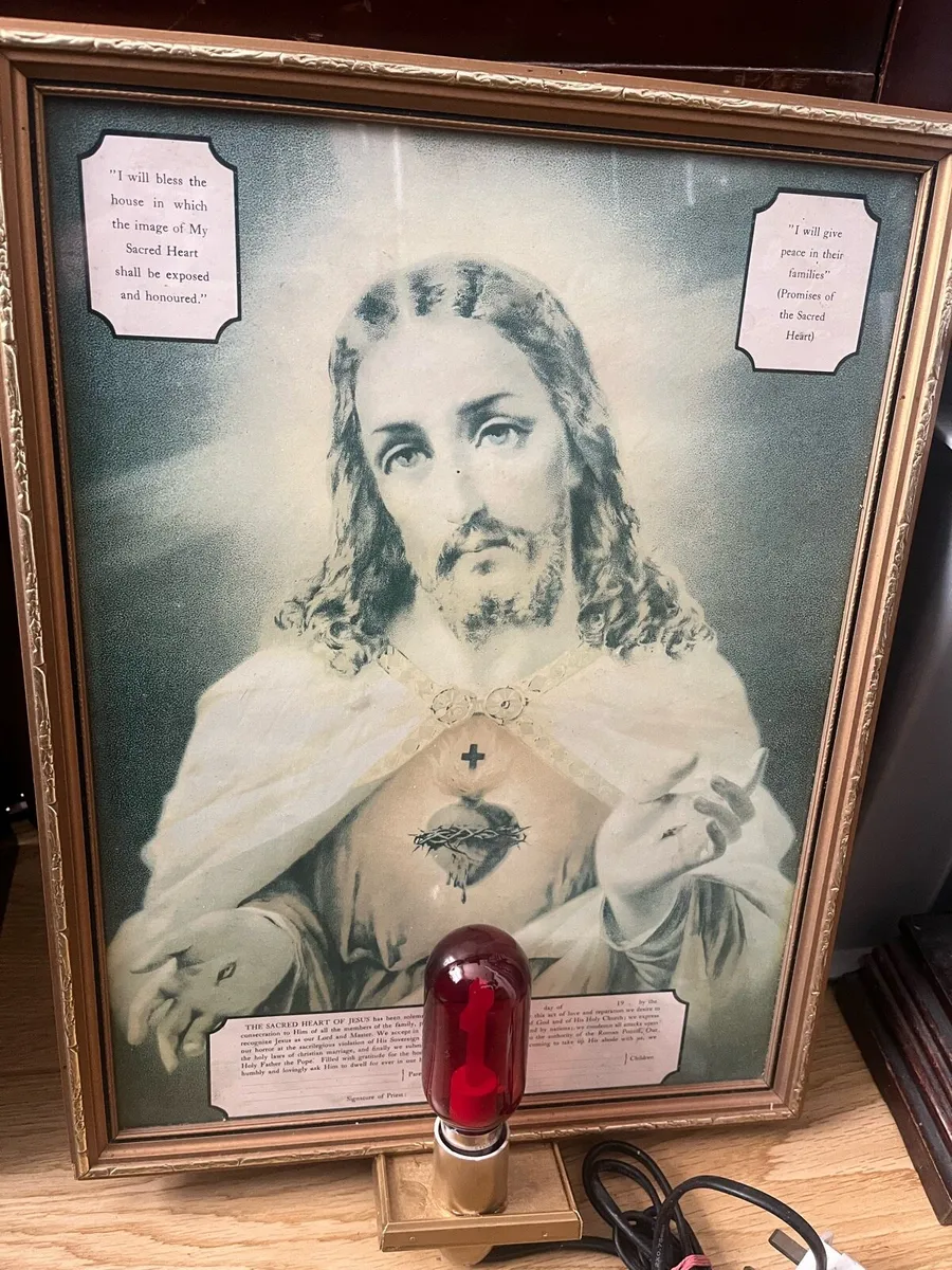Vintage Religious Picture - Image 1