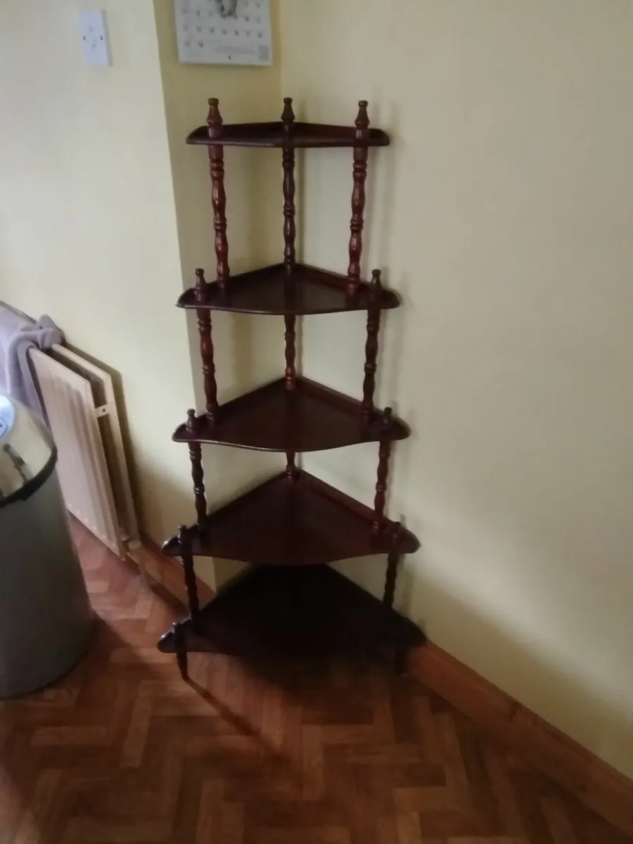Corner shelf unit - Image 1