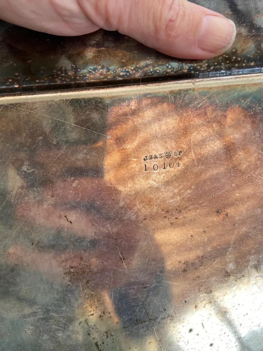 Silver pot/ bowl Tray - Image 3