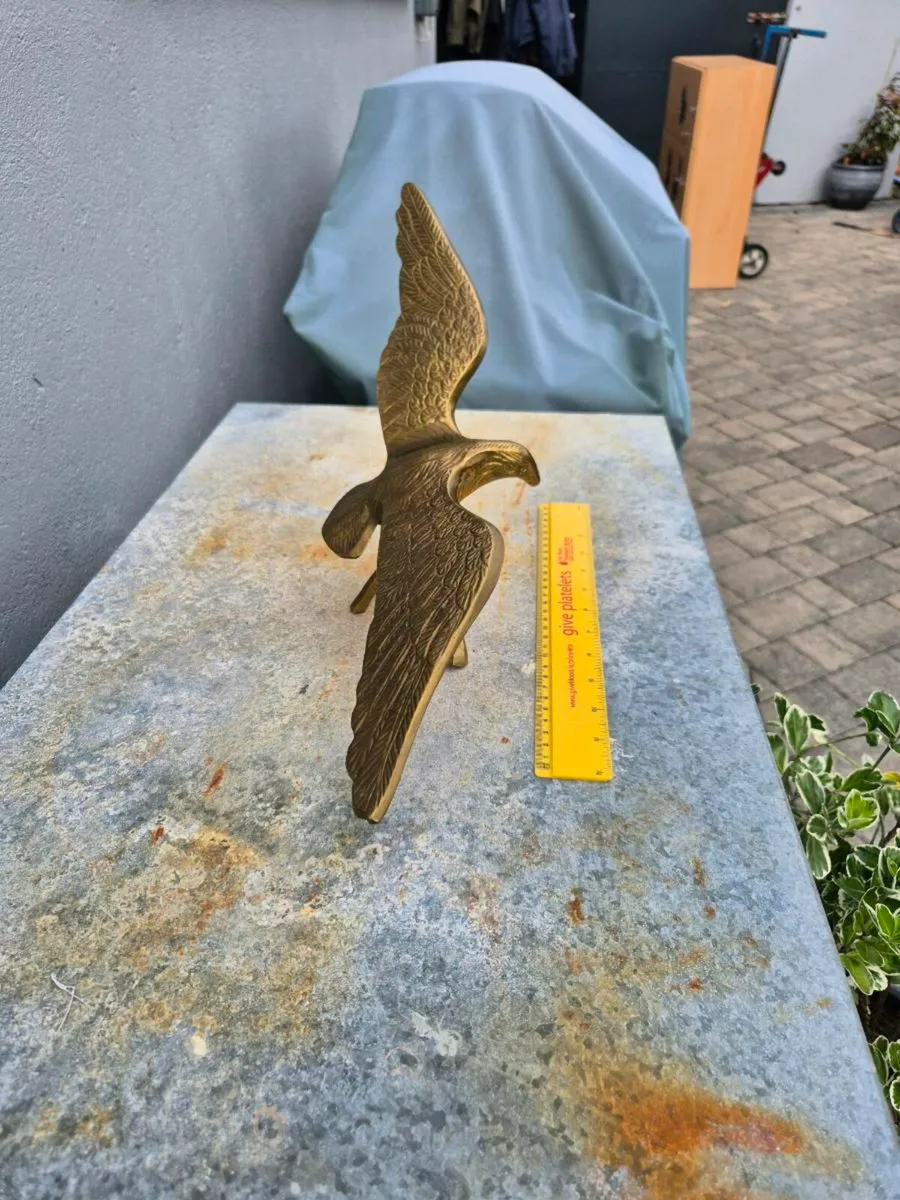 Brass Eagle Ornament - Image 2