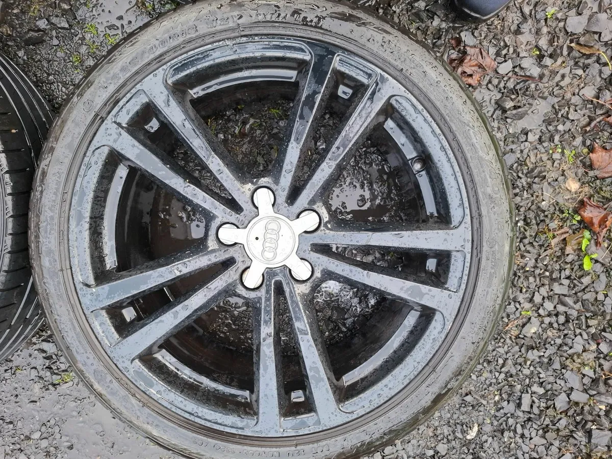 18" Audi Vw Seat Skoda Alloys with tyres - Image 3