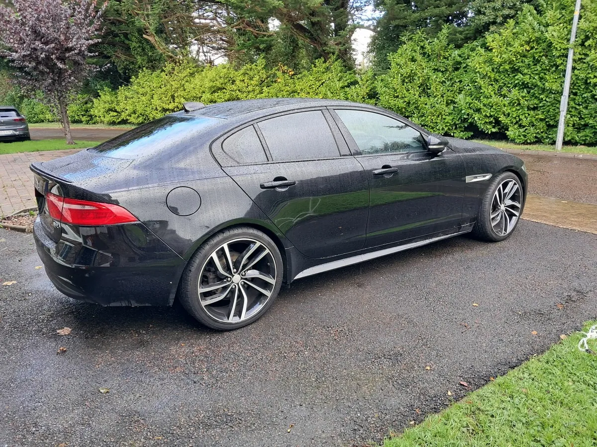 Jaguar XE 2016 R-Sport Black/Red  Leather - Image 2