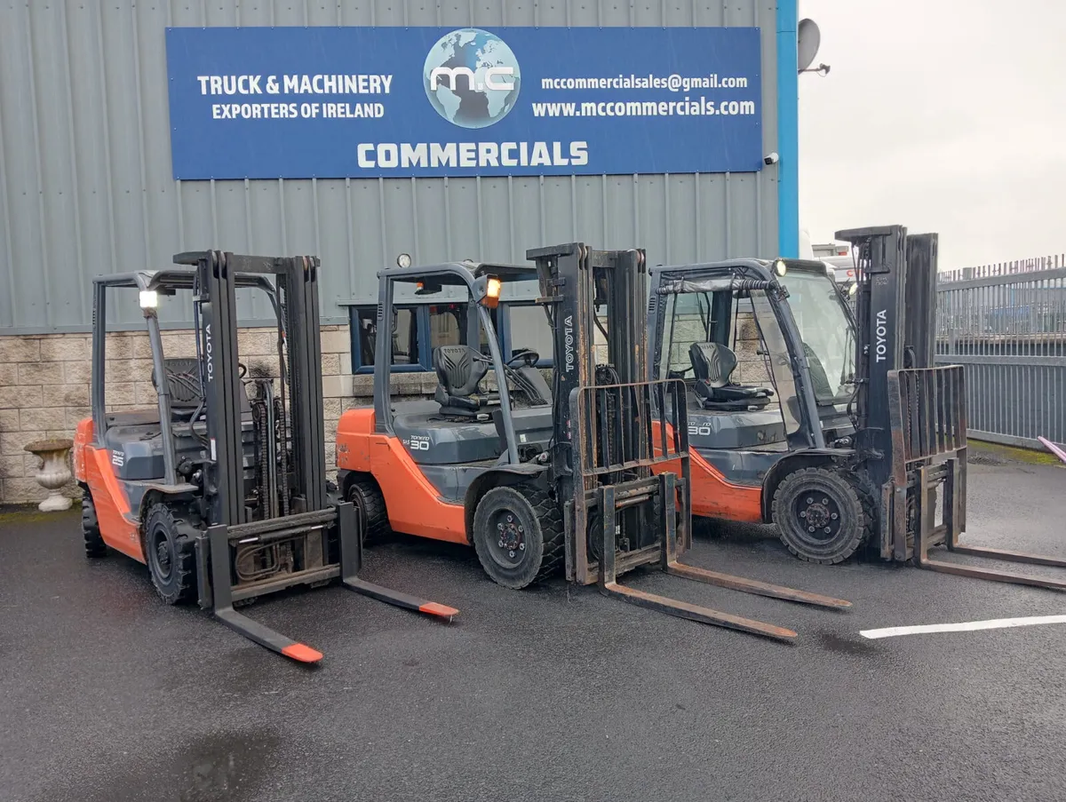 For Sale: Toyota Diesel Forklifts - Image 1