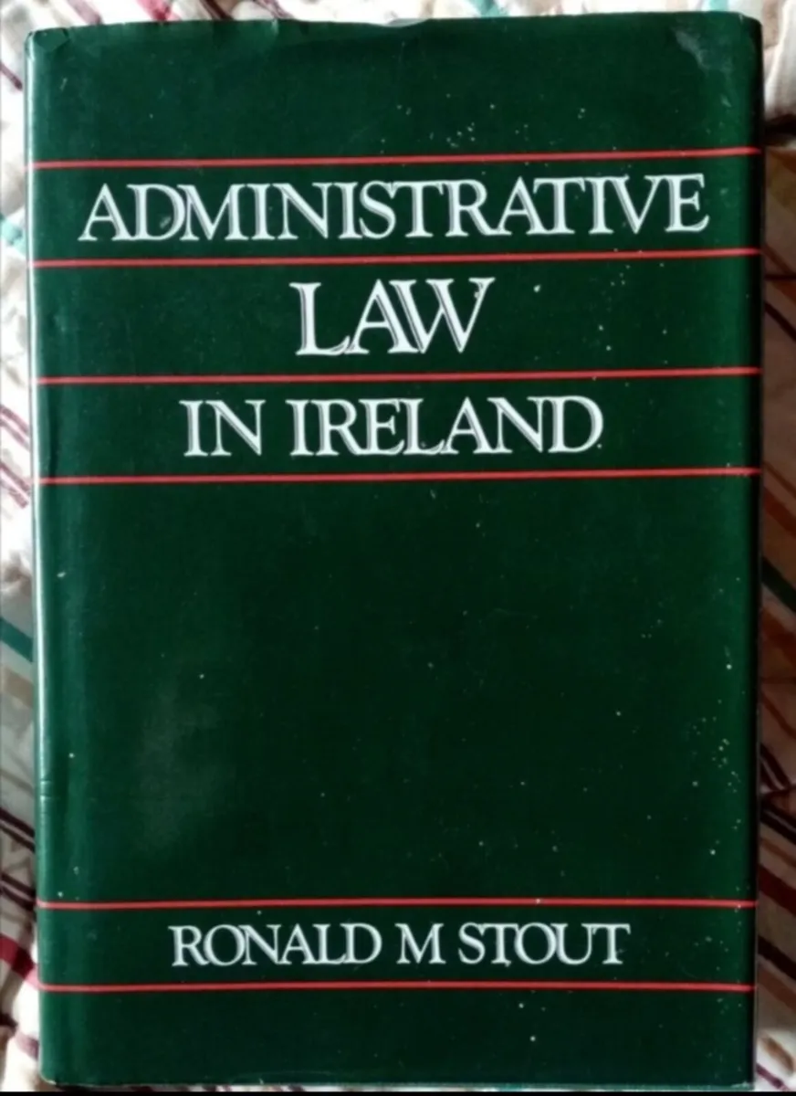 Vintage Administrative Law In Ireland Book