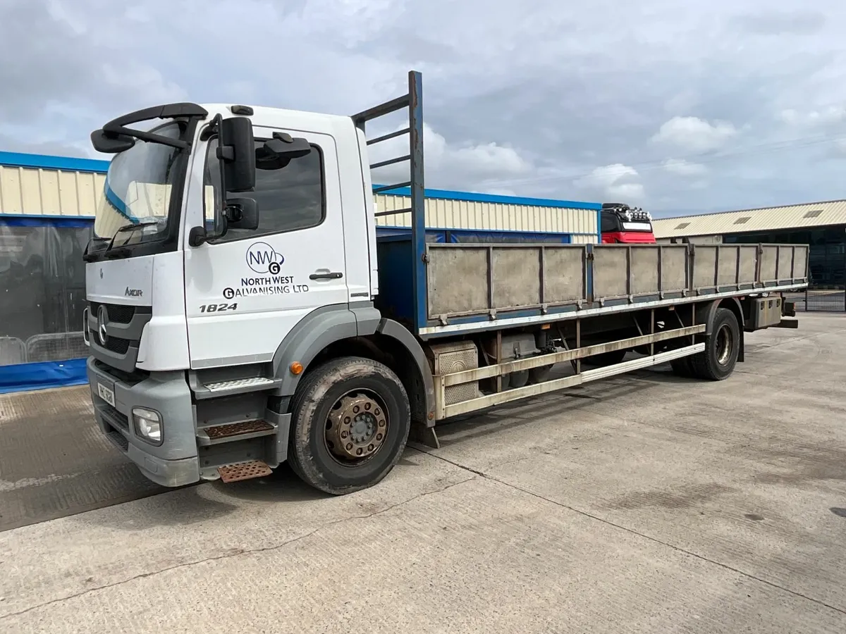 MERCEDES AXOR 18 TON 4x2 DROPSIDE LORRY - Image 4