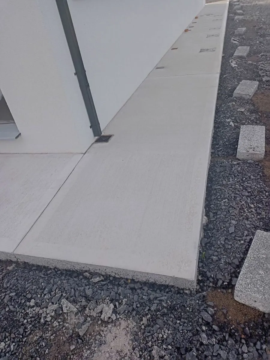 Concrete footpaths