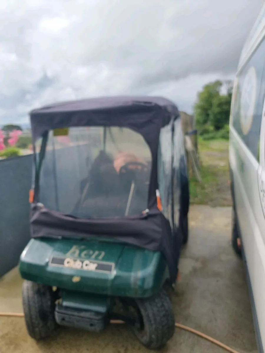 Golf buggy rain cover - Image 4