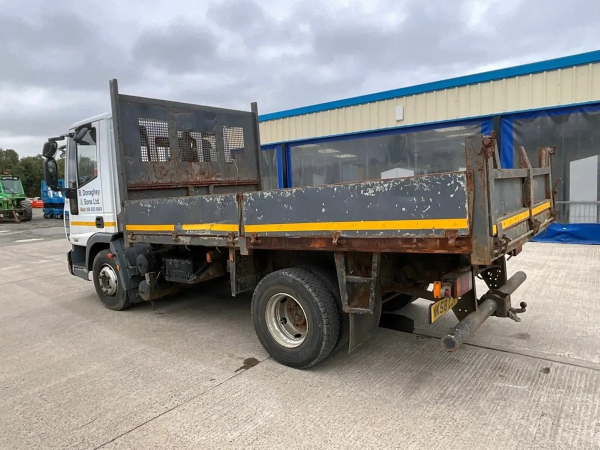 IVECO 75E16 7.5 TON DROPSIDE TIPPER LORRY - Image 4