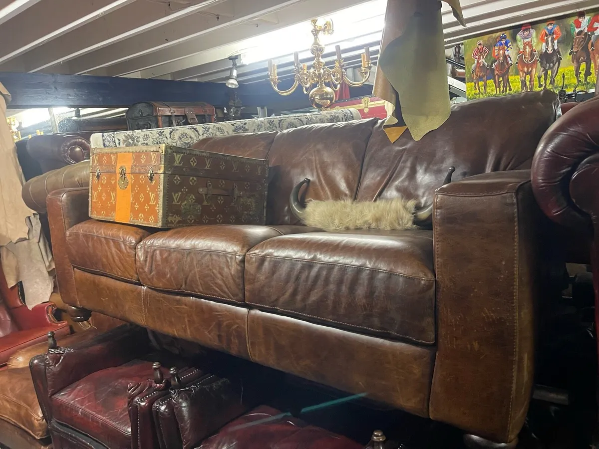 French club Sofa - Image 3