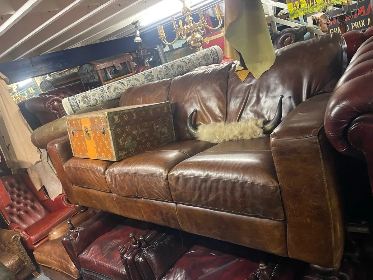 French club Sofa - Image 4