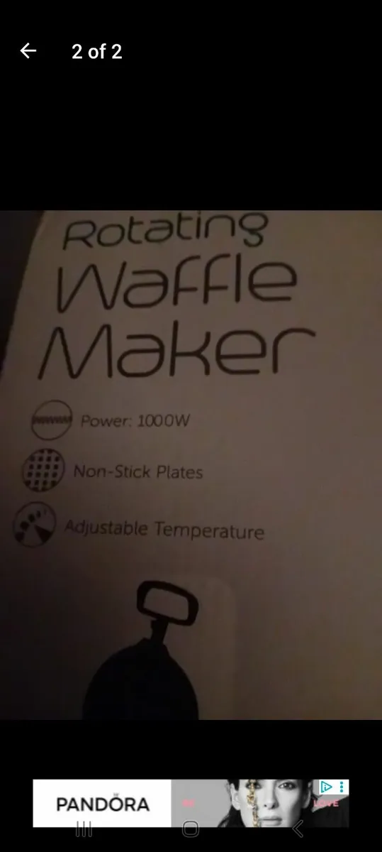 Waffle maker  BRAND NEW - Image 2