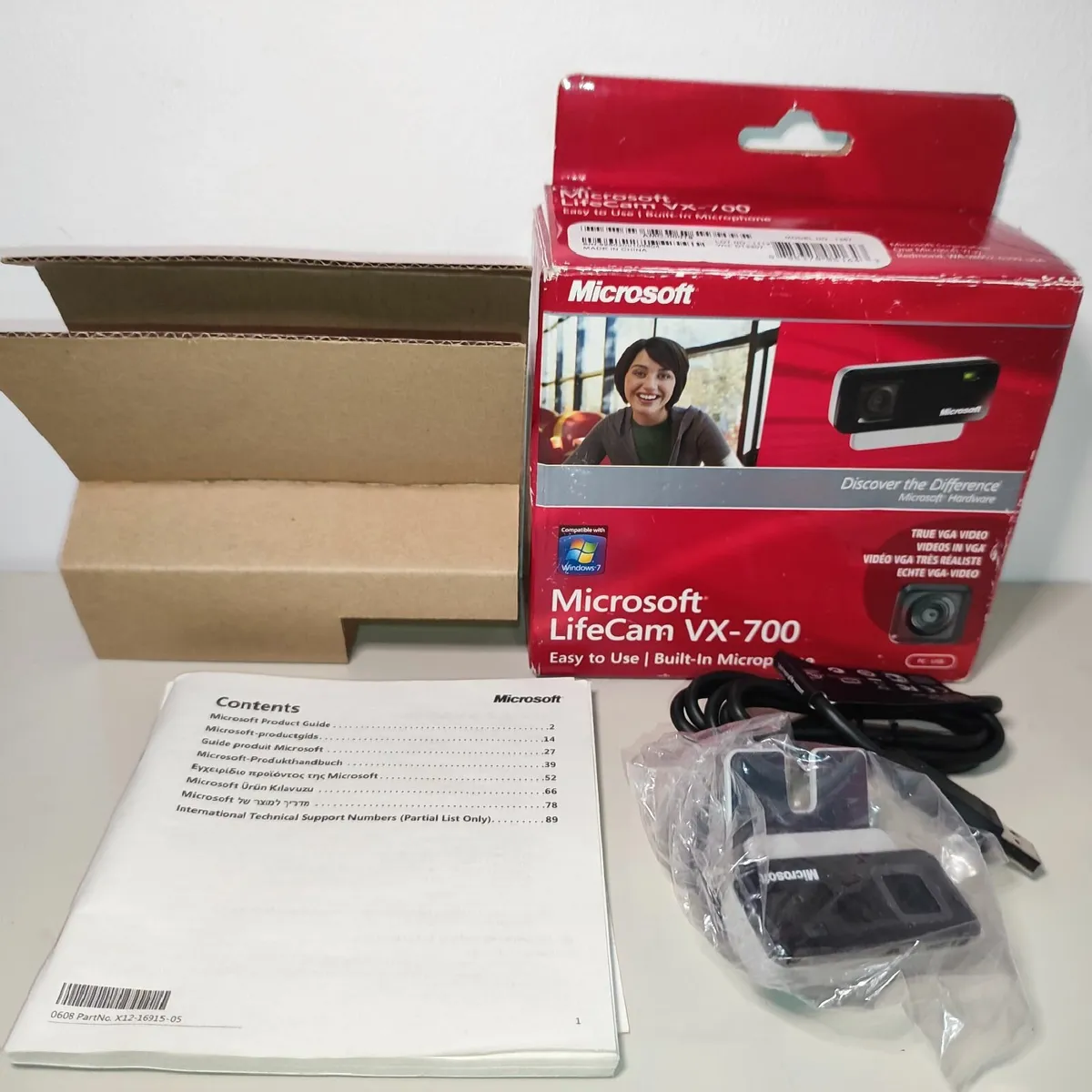 Microsoft Lifecam Vx-700 still in original box - Image 1