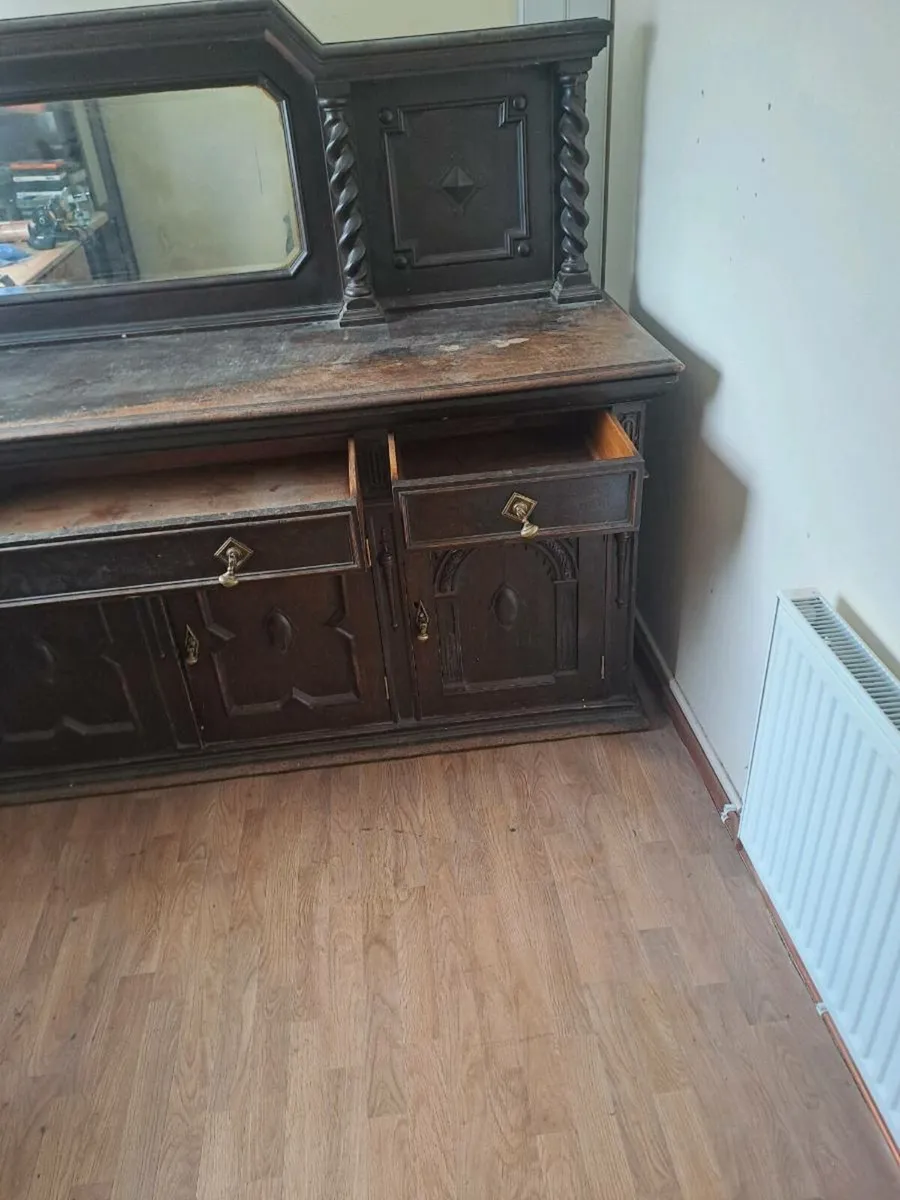 Antique sideboard - Image 4