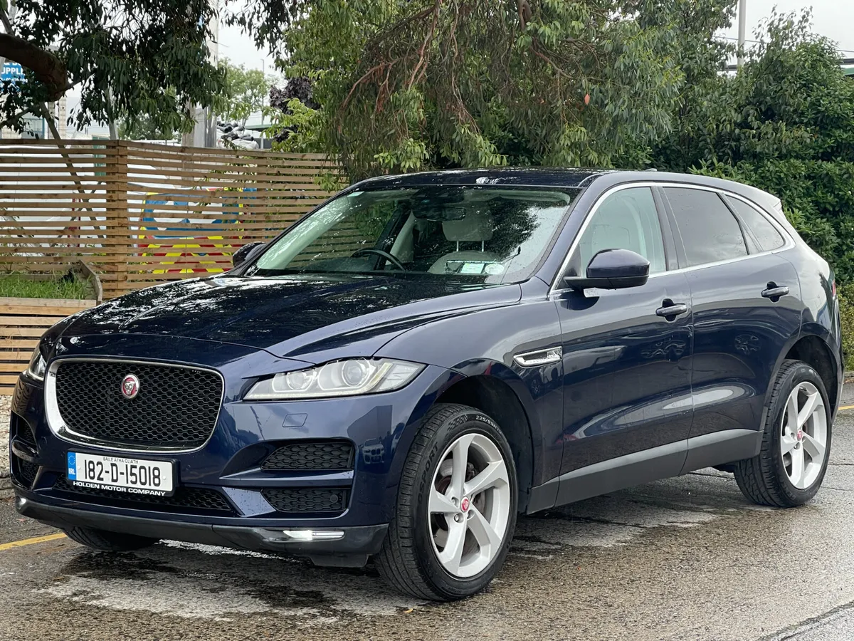2018 Jaguar F-Pace..2 KEYS..HEATED SEATS - Image 2