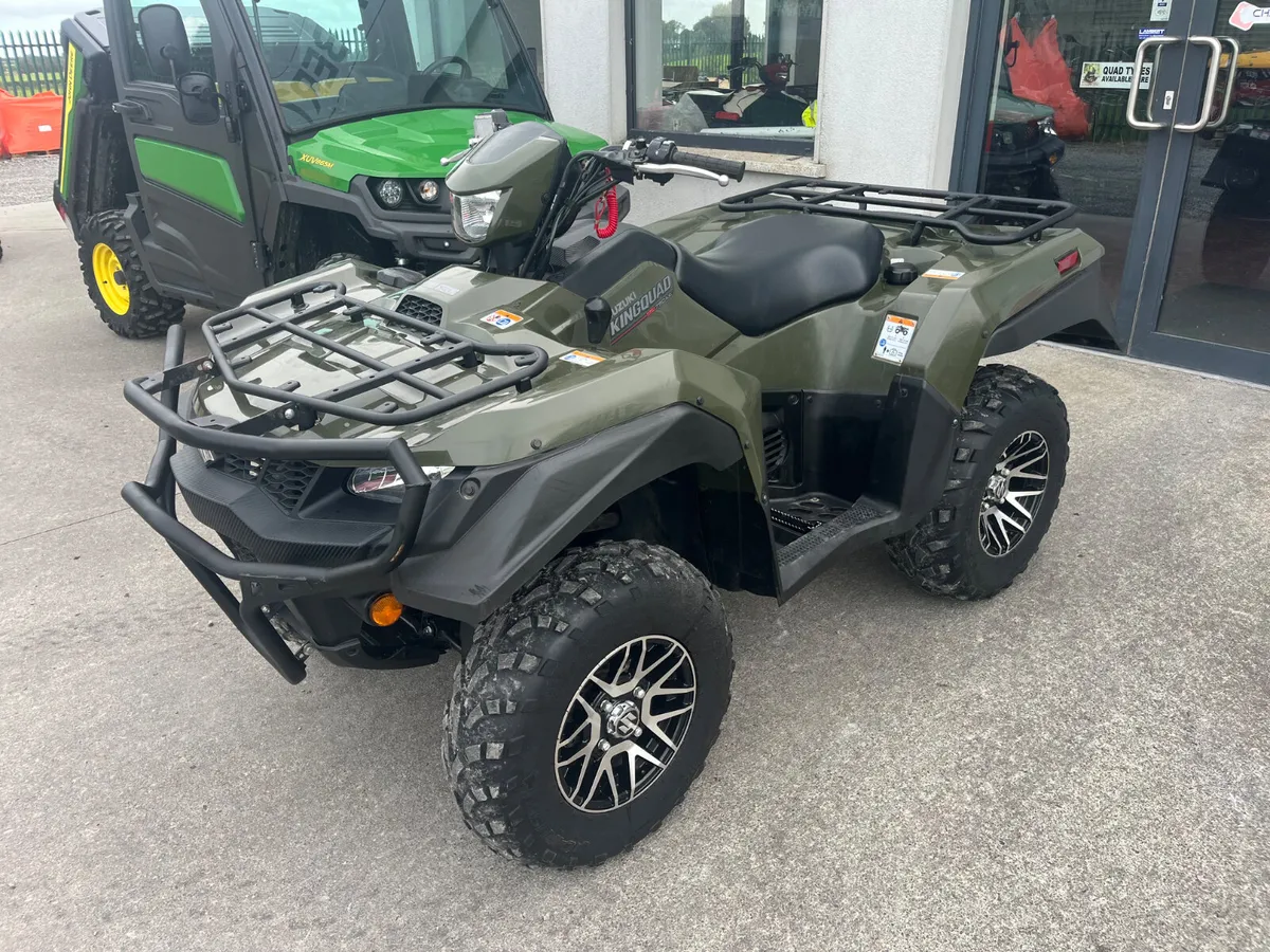 VIDEO! 2023 Suzuki KingQuad 750 - Image 1