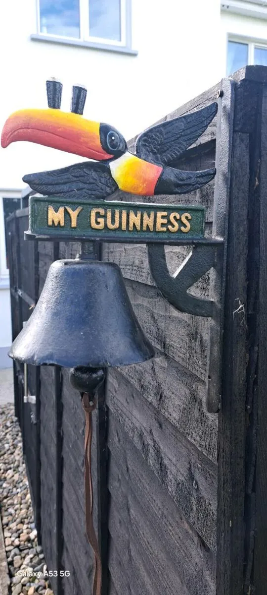 Guinness cast iron bell - Image 2
