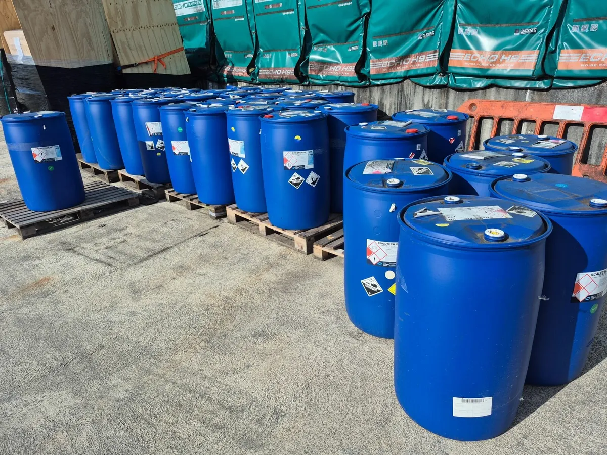 Blue Barrels